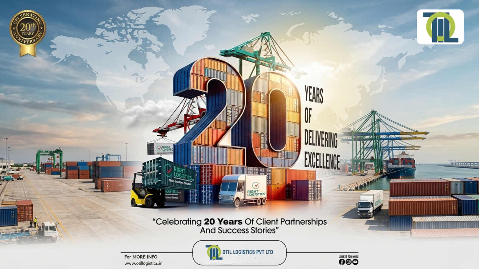 You are currently viewing 20 Years of Excellence: Lessons from the Evolution of Indian Logistics